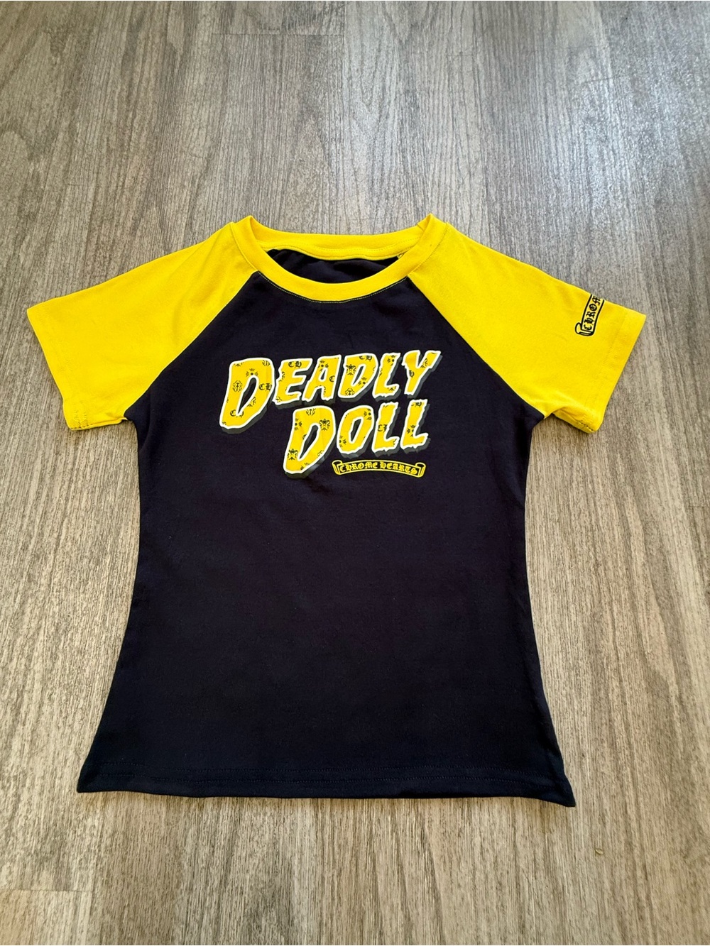 Deadly Doll Navy & Yellow Streetwear